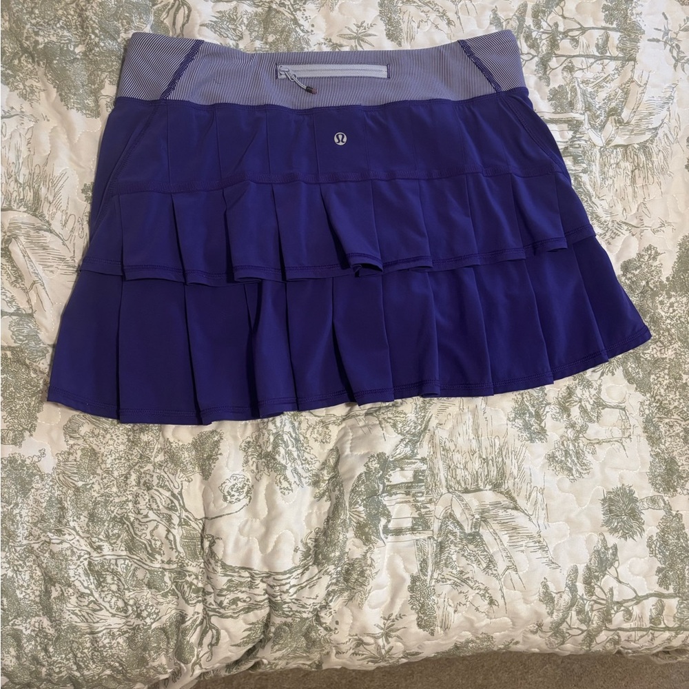 lululemon athletica 10 Tall Women's Bruised Berry Pace Setter Skirt tennis golf - Picture 8 of 14